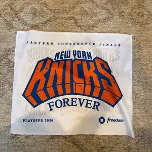 New York Knicks Rally Towel White One Size Eastern Conference Finals